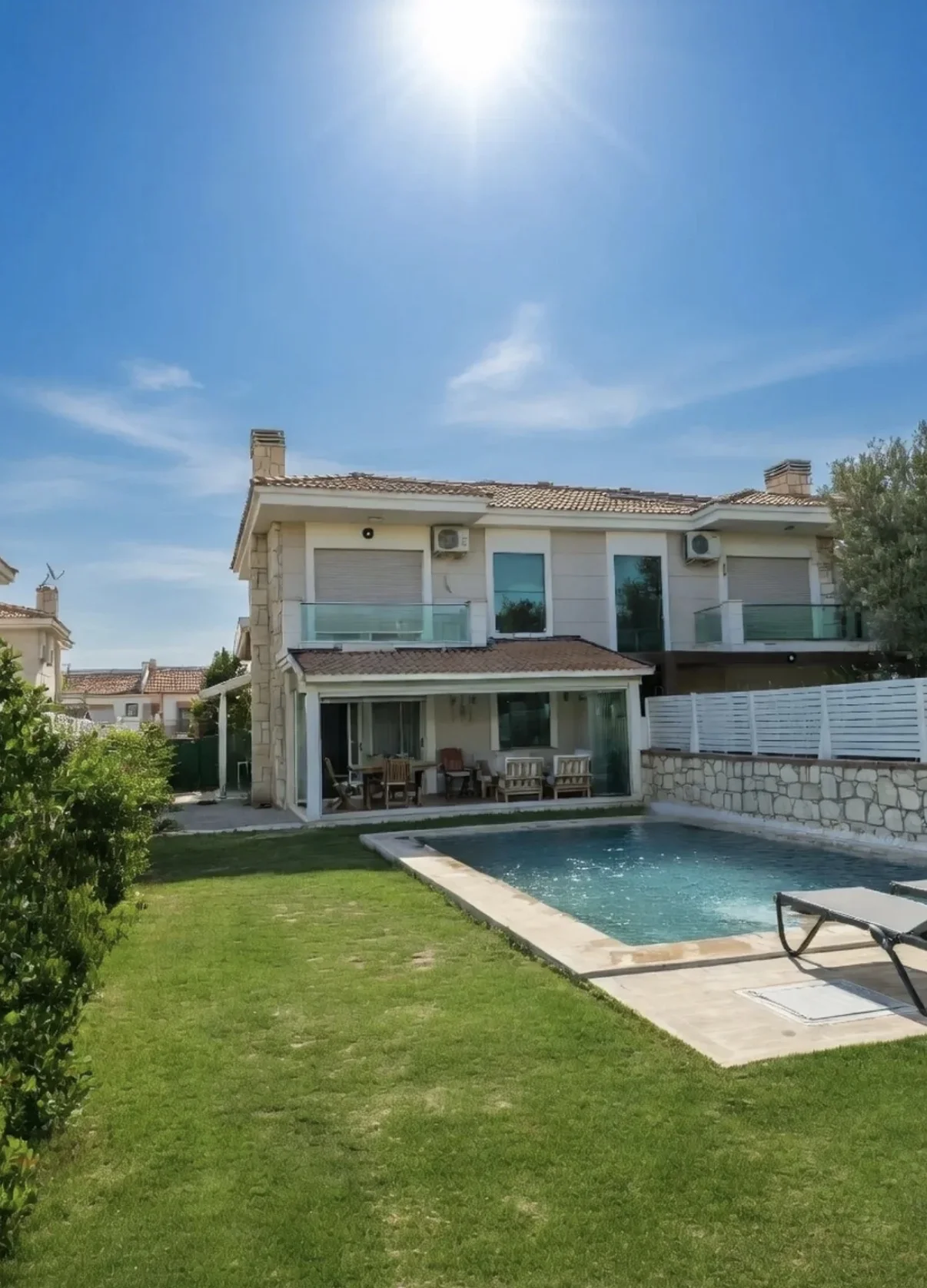 Alaçatı Çamlık Lüks Villa | Özel Havuz & Bahçe — Alaçatı, Çeşme