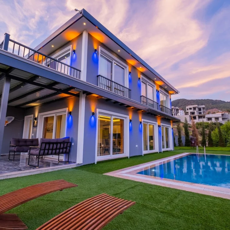 Villa TUB – Fethiye Karaçulha’da 3+1, Özel Havuzlu, Günlük Kiralık Villa