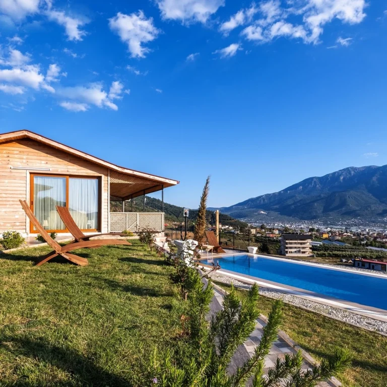 Villa EN – Fethiye Karaçulha’da 2+2, Özel Havuzlu ve Deniz Manzaralı Villa