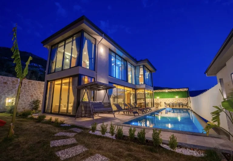 Kalkan Yeşilköy’de Özel Havuzlu 2+1 Kiralık Villa – Villa Nova