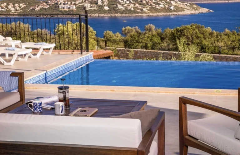 Villa Sirius | Kaş’ta Deniz Manzaralı Sonsuzluk Havuzlu Lüks Villa — Kaş, Antalya
