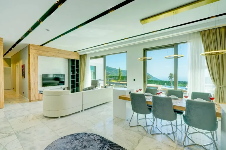 Villa Çift Zirve | Kaş İslamlar’da Deniz Manzaralı Çift Jakuzili Lüks Villa