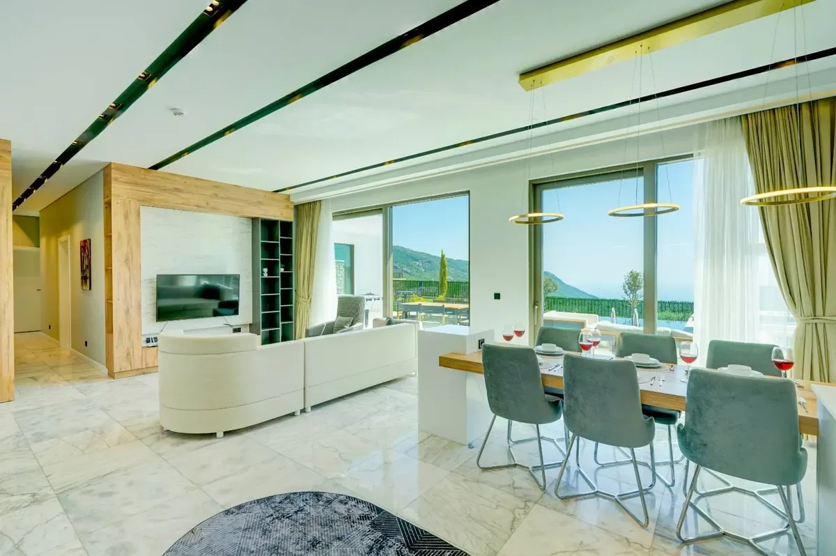 Villa Çift Zirve | Kaş İslamlar’da Deniz Manzaralı Çift Jakuzili Lüks Villa — Kaş, Antalya