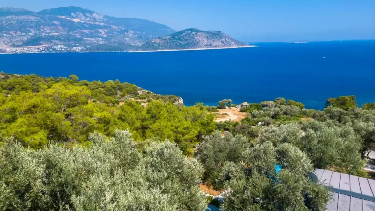 Villa Likya Taş | Kaş Yeşilköy’de Deniz Manzaralı Özel Havuzlu Lüks Taş Villa — Kaş, Antalya