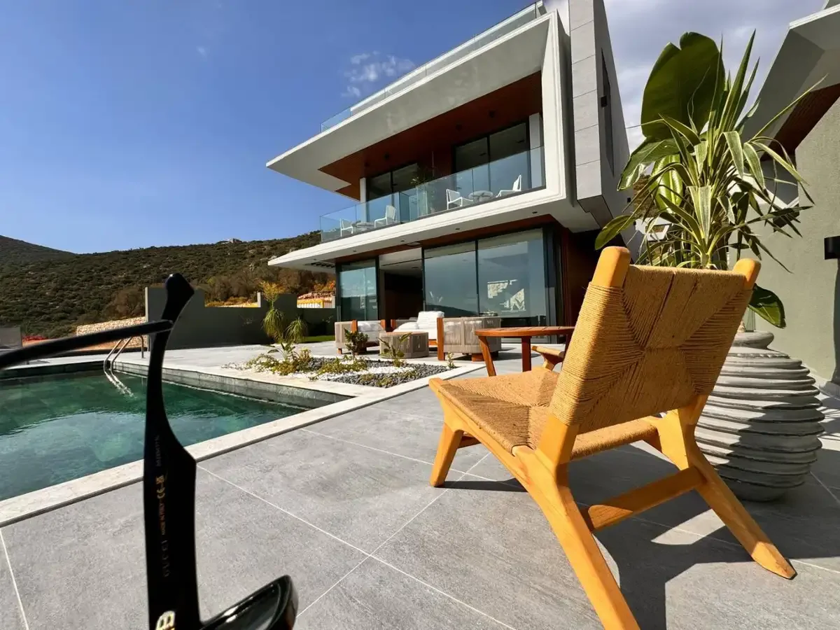 Villa Lydia | Kaş Kalkan’da Özel Havuzlu, Büyüleyici Deniz Manzaralı 3+1 Villa — Kalkan, Kaş
