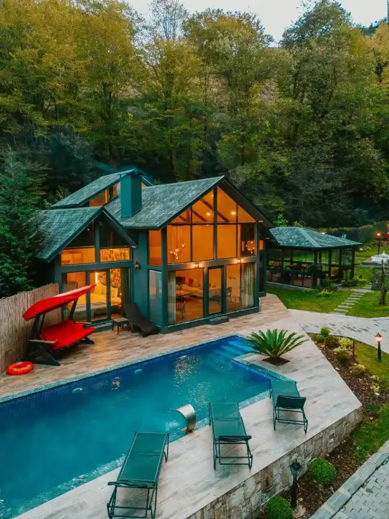 Sapanca Kırkpınar'da Modern Tasarımlı, Özel Havuzlu, Kiralık Villa — Sapanca, Sakarya