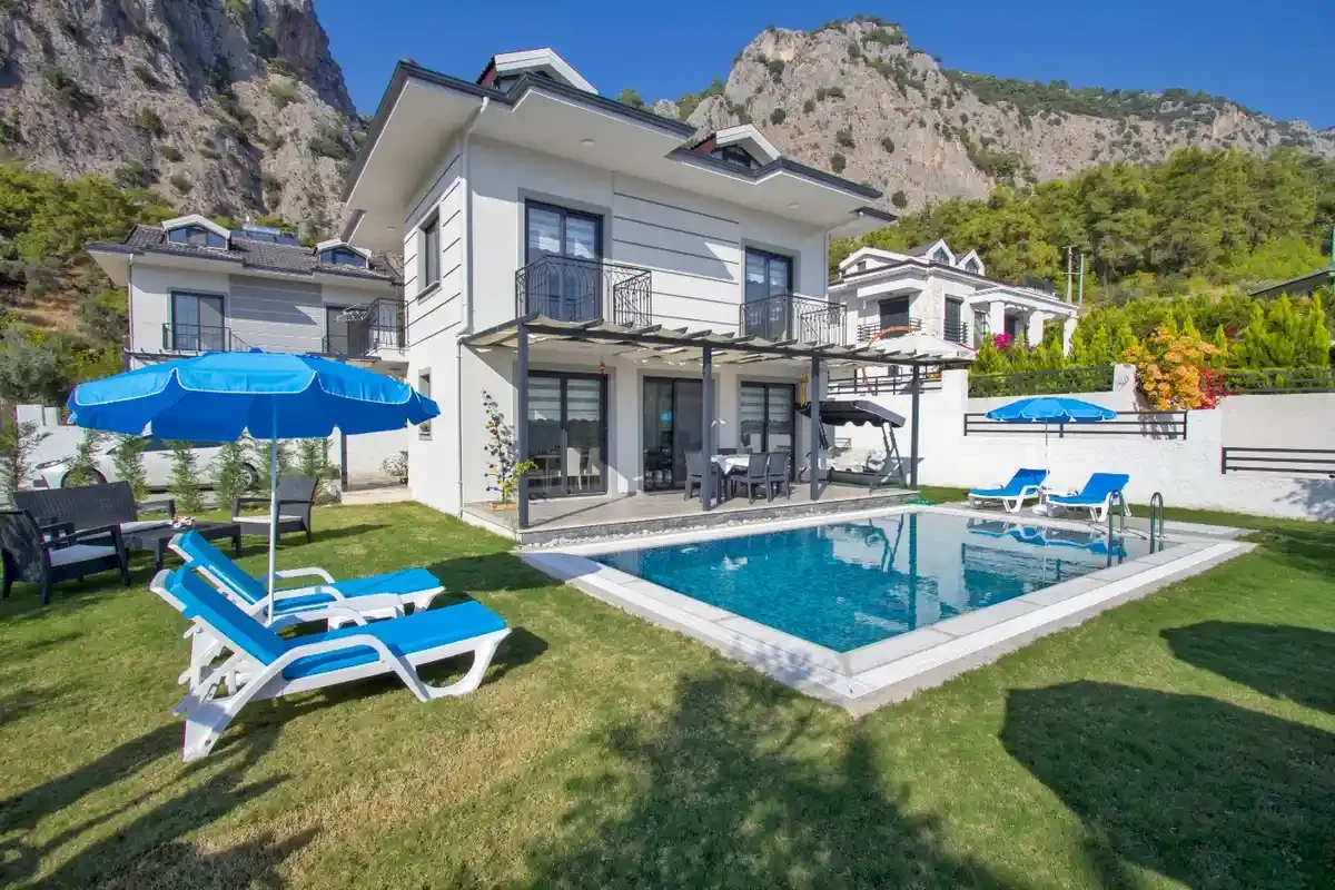 Fethiye Göcek'te Muhteşem Doğa İçerisinde, Özel Havuzlu, Lüks Villa — Fethiye, Muğla