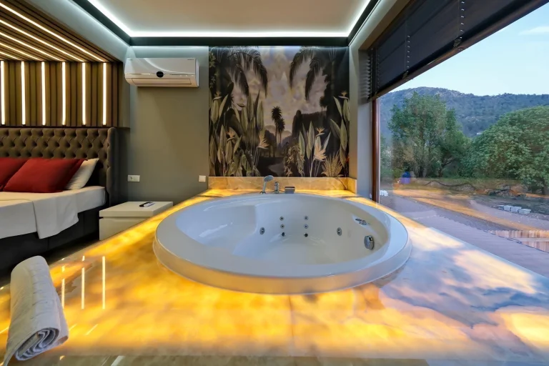 Fethiye Kayaköy'de Doğa İçerisinde, Özel Havuzlu, Jakuzili Villa — Fethiye, Muğla