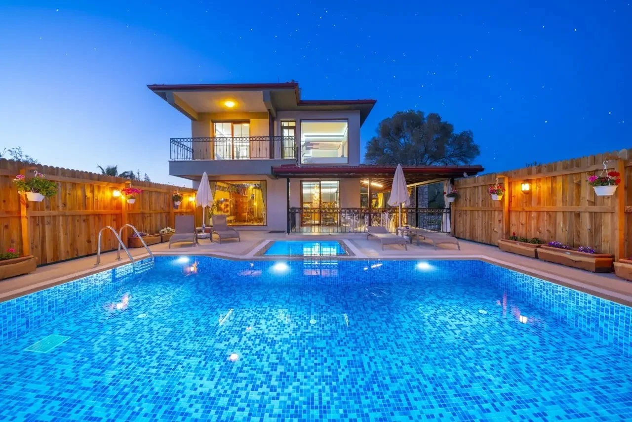 Fethiye Kayaköy'de Doğa İçerisinde, Özel Havuzlu, Jakuzili Villa — Fethiye, Muğla