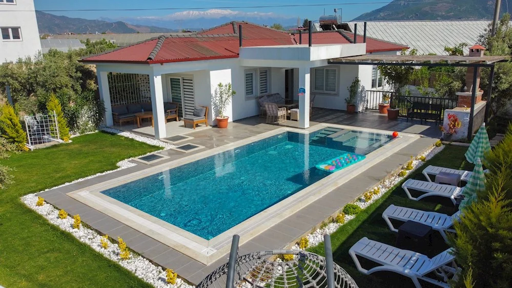 Fethiye Villa Piero | Muhafazakar, 2 Odalı, Özel Havuzlu Kiralık Villa — Fethiye, Muğla
