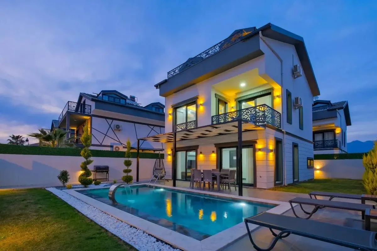 Muğla Seydikemer'de Geniş Ailelere Uygun, Özel Havuzlu, Kiralık Villa — Fethiye, Muğla